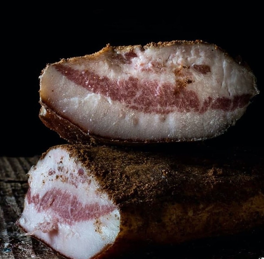 Guanciale Cured Pork Jowl Sano (Amatrice) – 200gr – FoodDelite